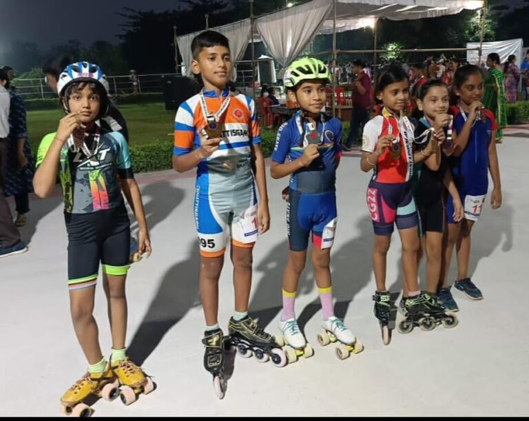 राज्य स्तरीय स्केटिंग स्पर्धा में बिलासपुर का दबदबा