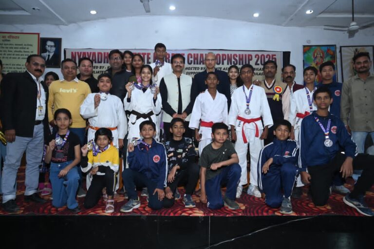 न्यायधानी में राज्यस्तरीय कराते प्रतियोगिता का भव्य समापन, बिलासपुर बना चैंपियन